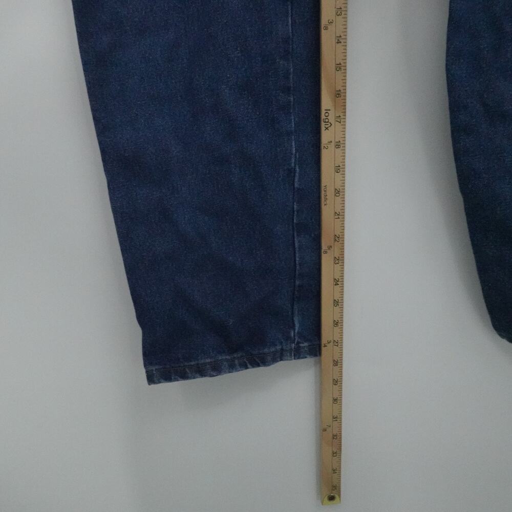 Wrangler Jeans Mens 40x30 Blue Riggs Workwear FR3W050 Flame Resistant Work - Picture 6 of 14